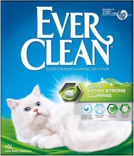 Extra Strong Clumping Cat Litter, 10 Litre, Scented - Image 3