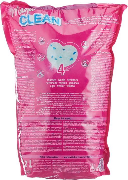Vitakraft Magic Clean Effektiv reinigendes Katzenstreu, 4,2 l - Image 5