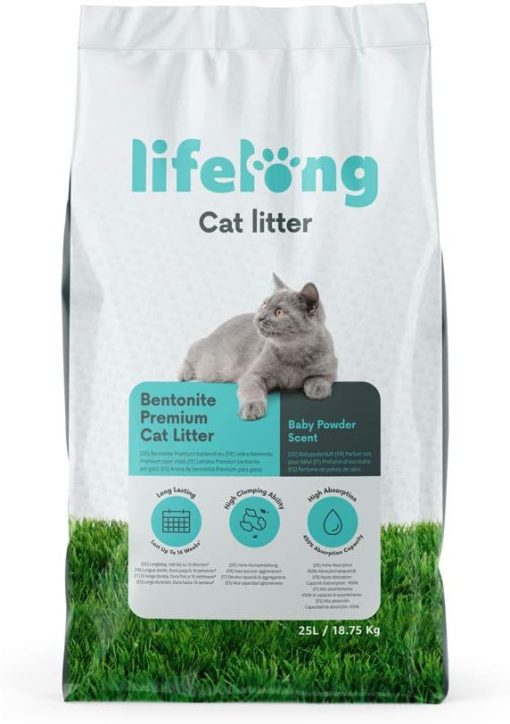 Natürlich saubere Katzentoilette – Lifelong Klumpstreu mit Mineral-Power