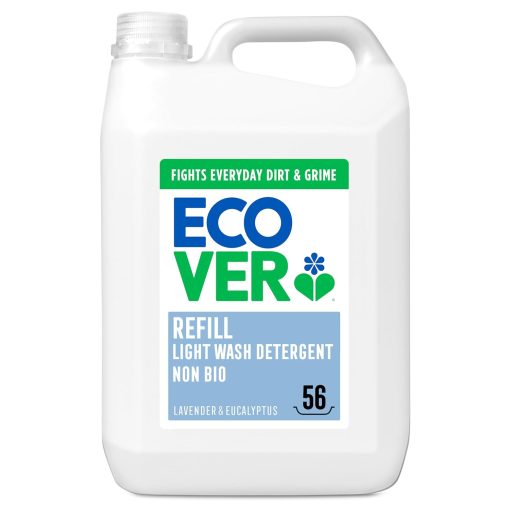 Ecover Bio Laundry Liquid, Lavender & Eucalyptus, 5L (56 Washes)