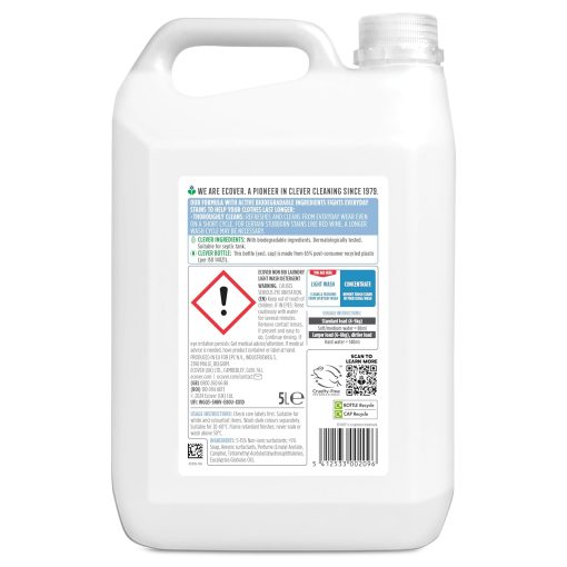 Ecover Bio Laundry Liquid, Lavender & Eucalyptus, 5L (56 Washes) - Image 3