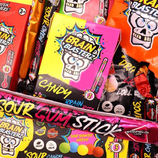 Brain Blasterz Sour Candy Gift Box – 14 Sour Candy Count - Image 4