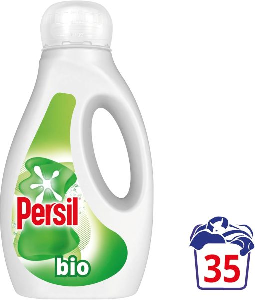 Persil Bio Laundry Liquid, Tough Stain Removal in Cold Washes, 35 Washes (945ml) - Image 3