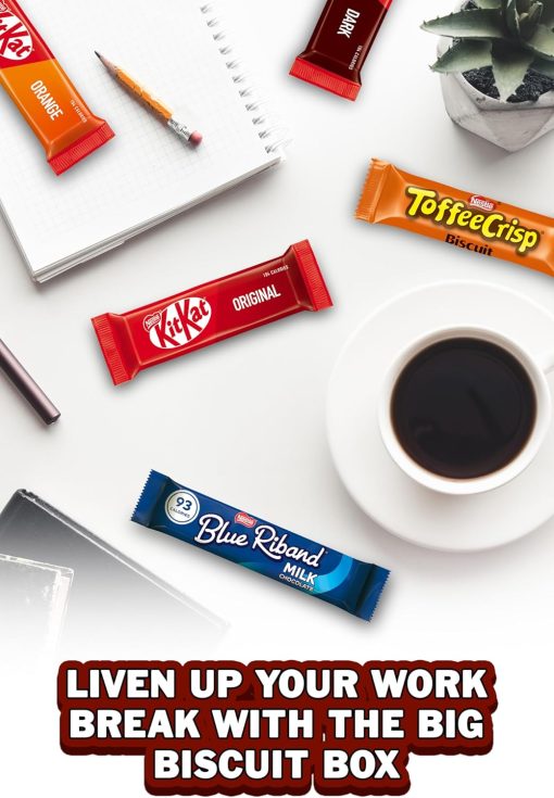 Nestlé Big Biscuit Box – KitKat, Blue Riband, Toffee Crisp (69 Bars, 1.36kg) - Image 5